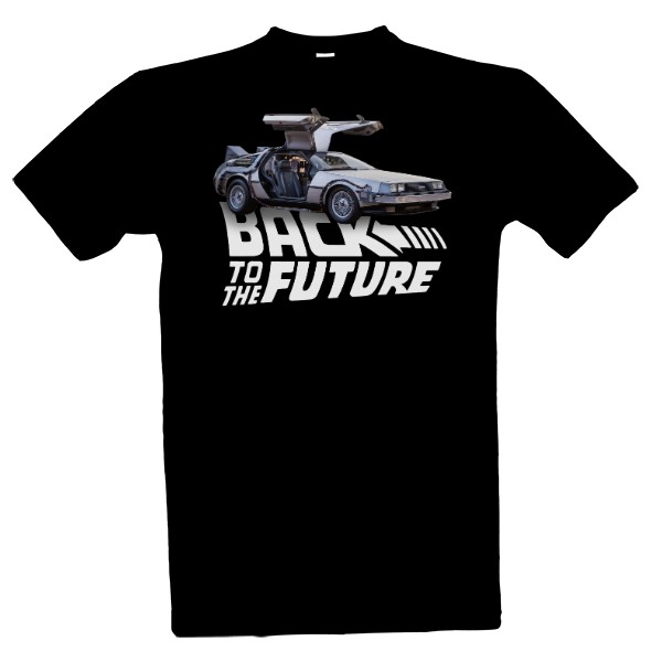 Tričko s potiskem Návrat do budoucnosti, DeLorean