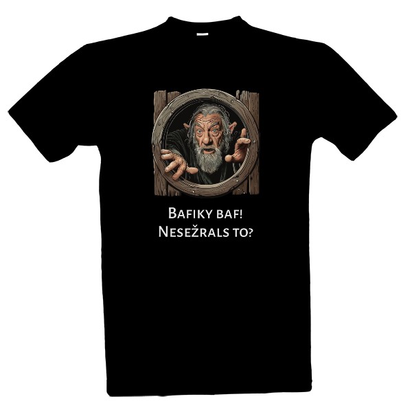 Bafiky baf! Tmavé tričko
